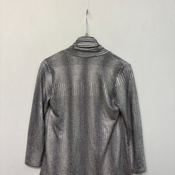 Clara Sun Woo Women Open Front Cardigan Sweater Knit Top Size Large C021 -6 - Picture 12 of 16